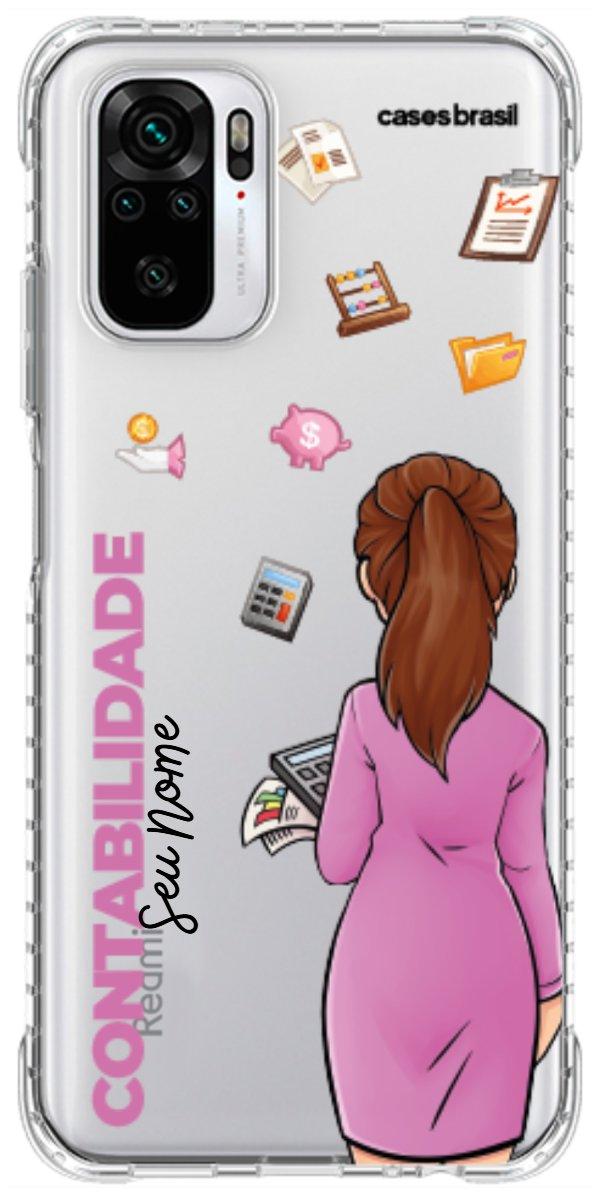 Capinha para Celular Contabilidade - Boneca Profissão