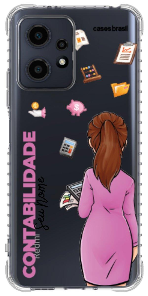 Capinha para Celular Contabilidade - Boneca Profissão