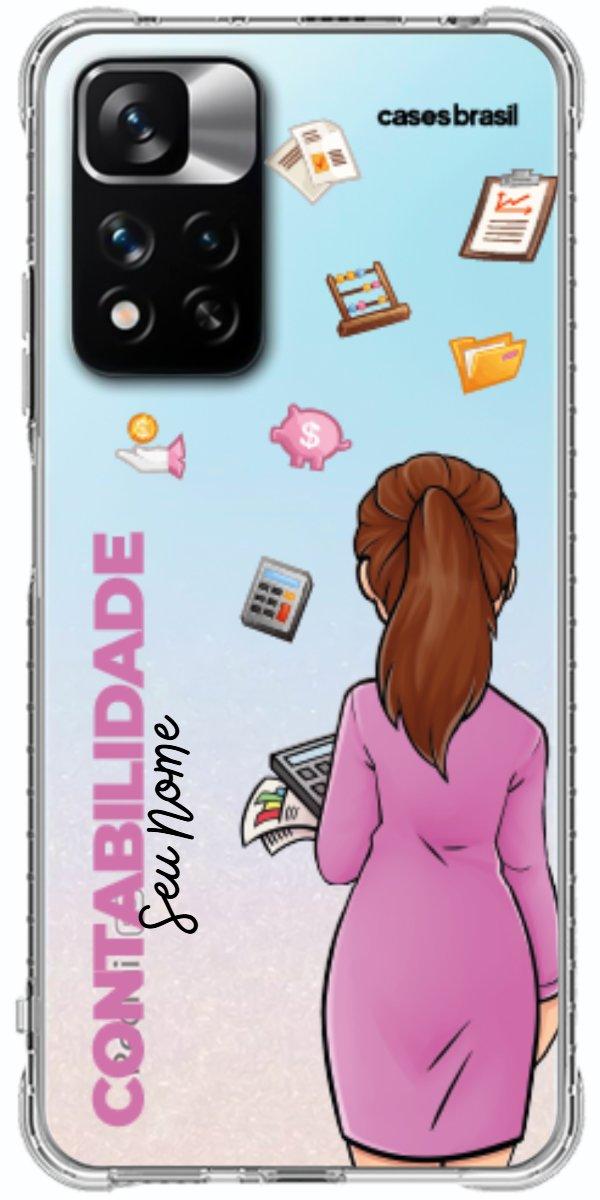 Capinha para Celular Contabilidade - Boneca Profissão