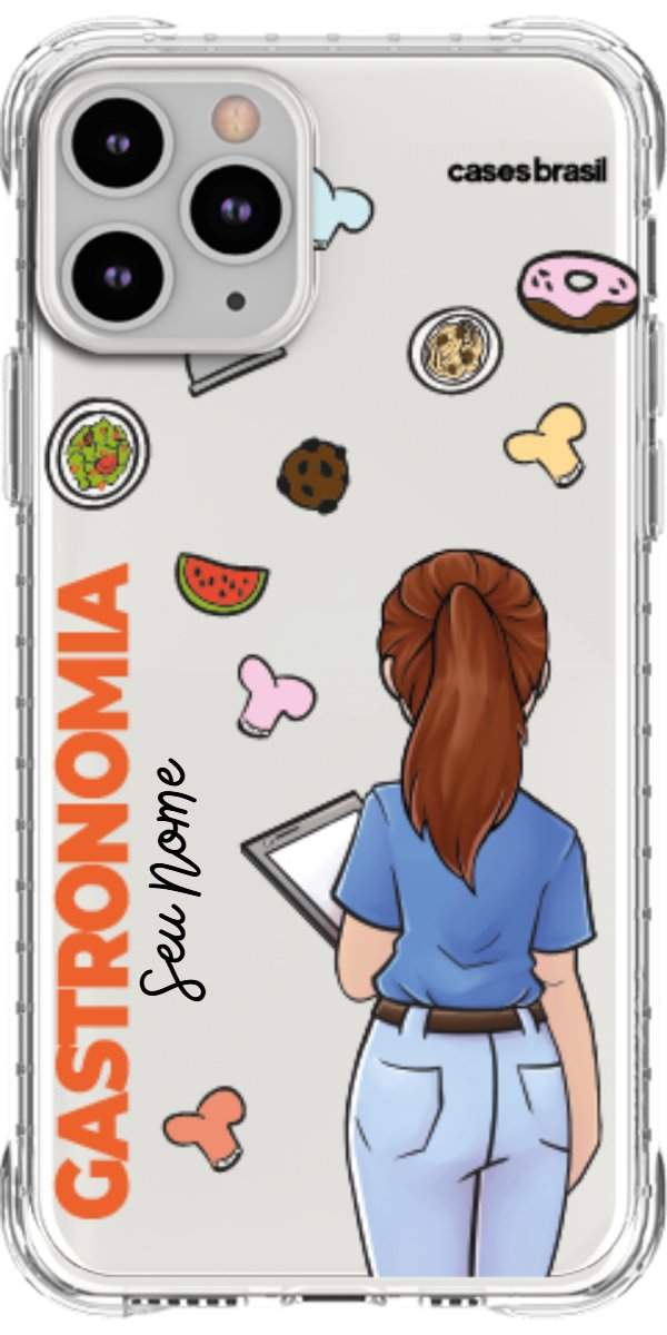 Capinha para celular Gastronomia - Profissão Com Nome