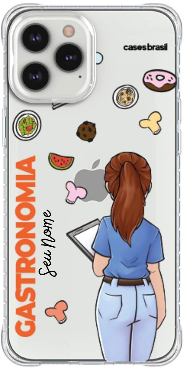 Capinha para celular Gastronomia - Profissão Com Nome