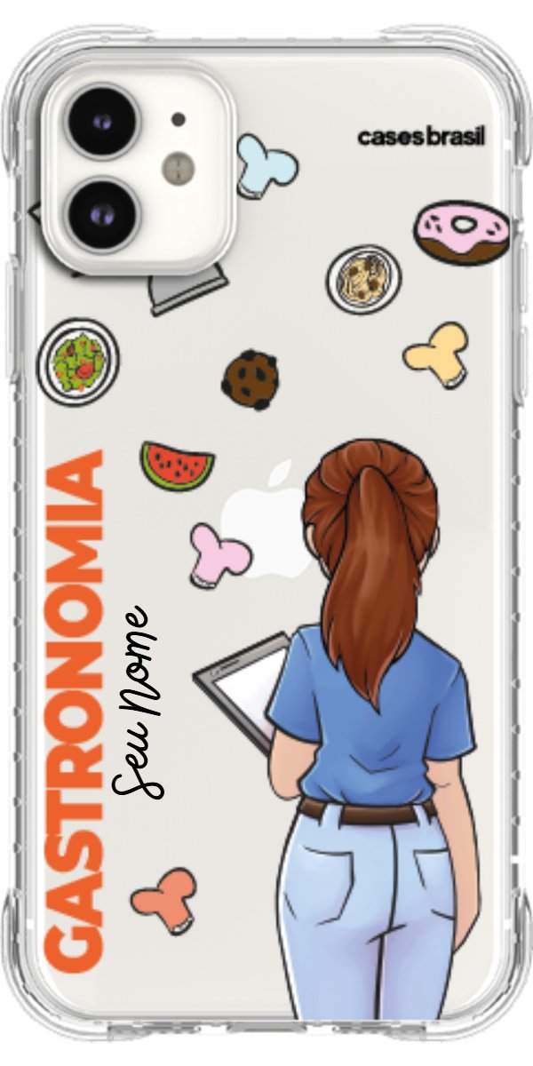 Capinha para celular Gastronomia - Profissão Com Nome