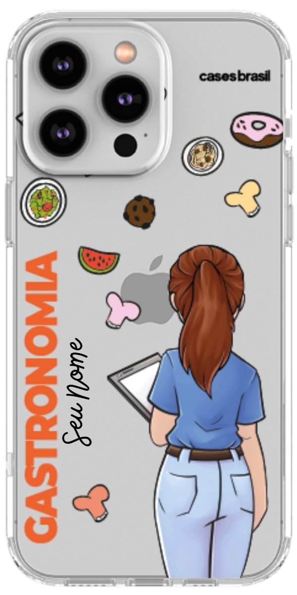 Capinha para celular Gastronomia - Profissão Com Nome