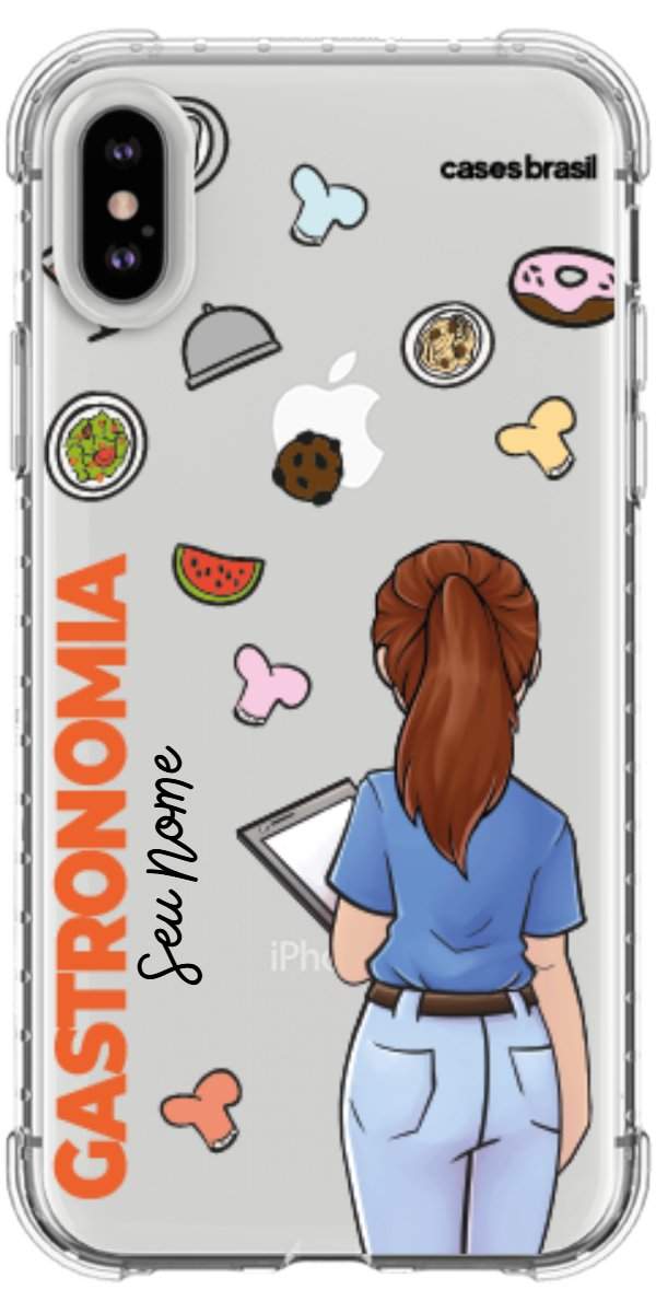 Capinha para celular Gastronomia - Profissão Com Nome