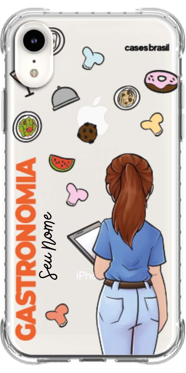 Capinha para celular Gastronomia - Profissão Com Nome