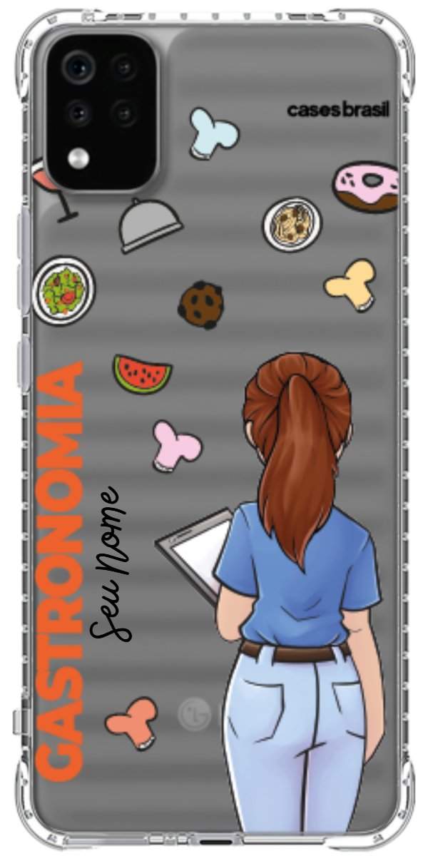 Capinha para celular Gastronomia - Profissão Com Nome