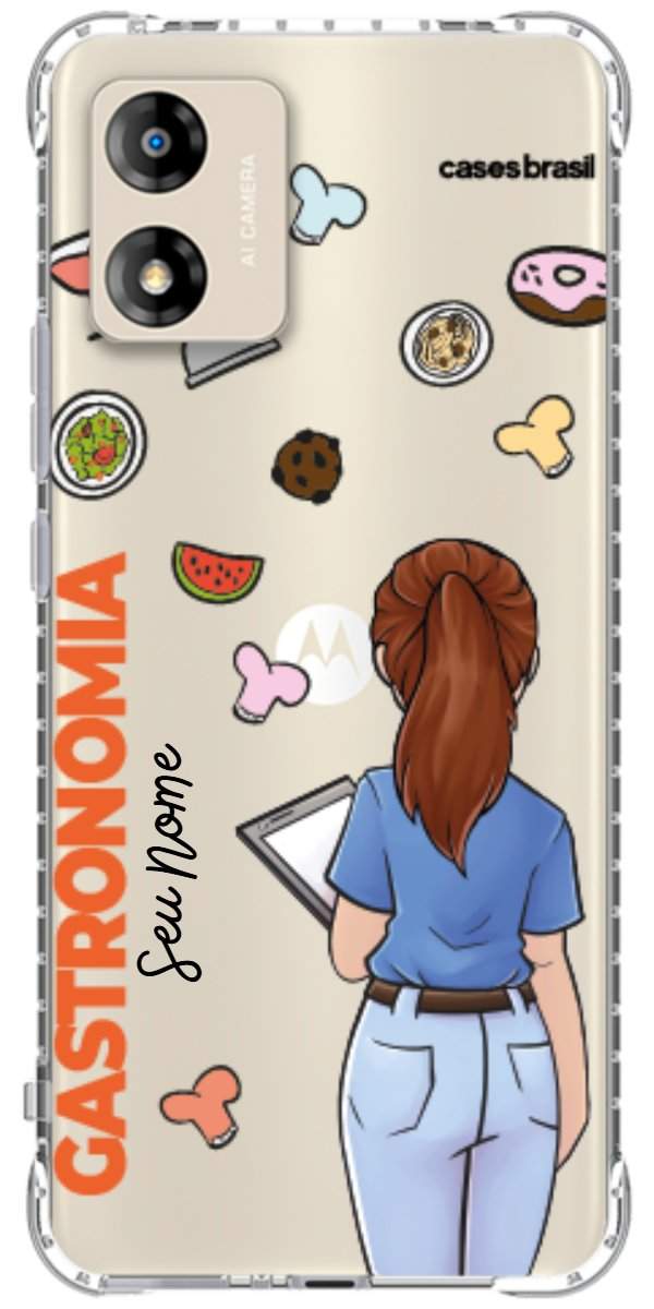 Capinha para celular Gastronomia - Profissão Com Nome