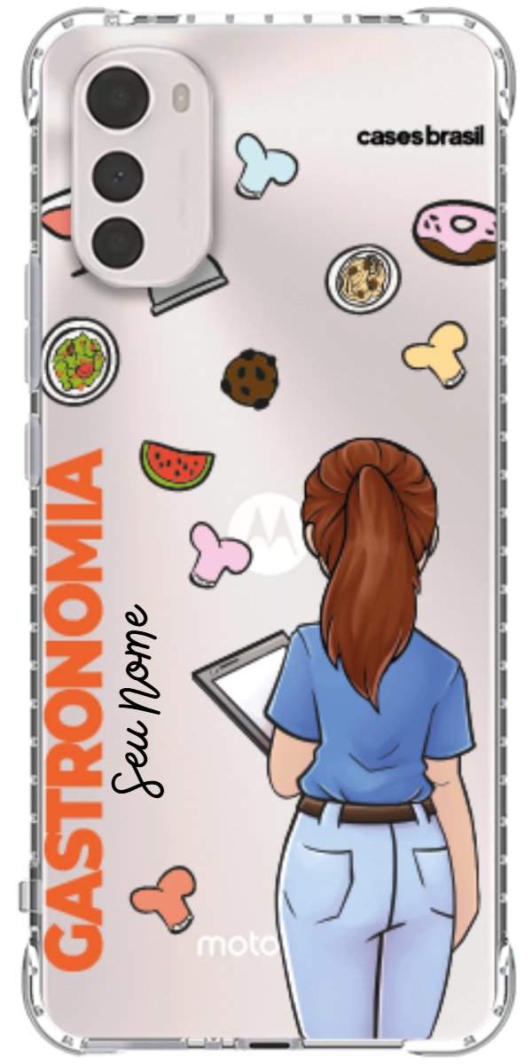 Capinha para celular Gastronomia - Profissão Com Nome