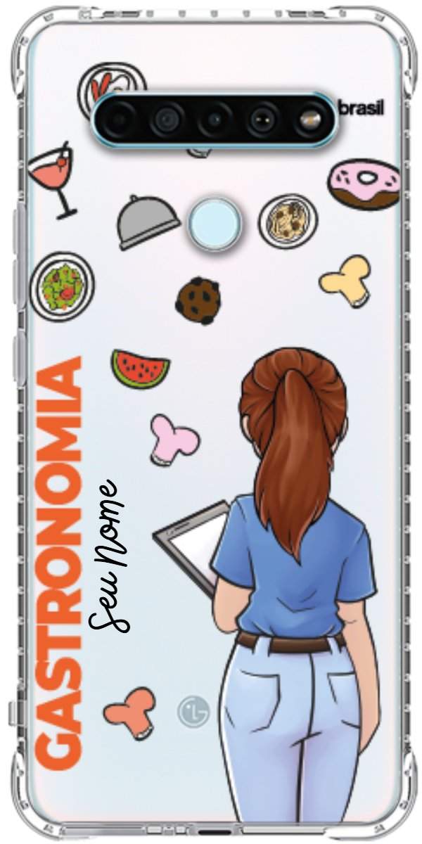 Capinha para celular Gastronomia - Profissão Com Nome