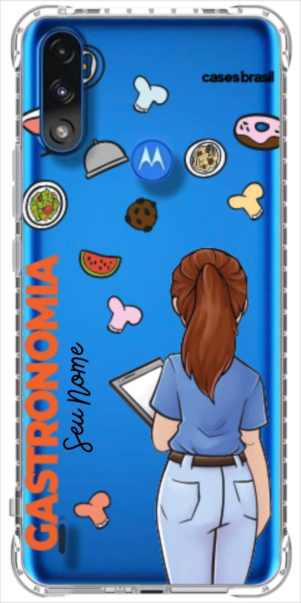 Capinha para celular Gastronomia - Profissão Com Nome