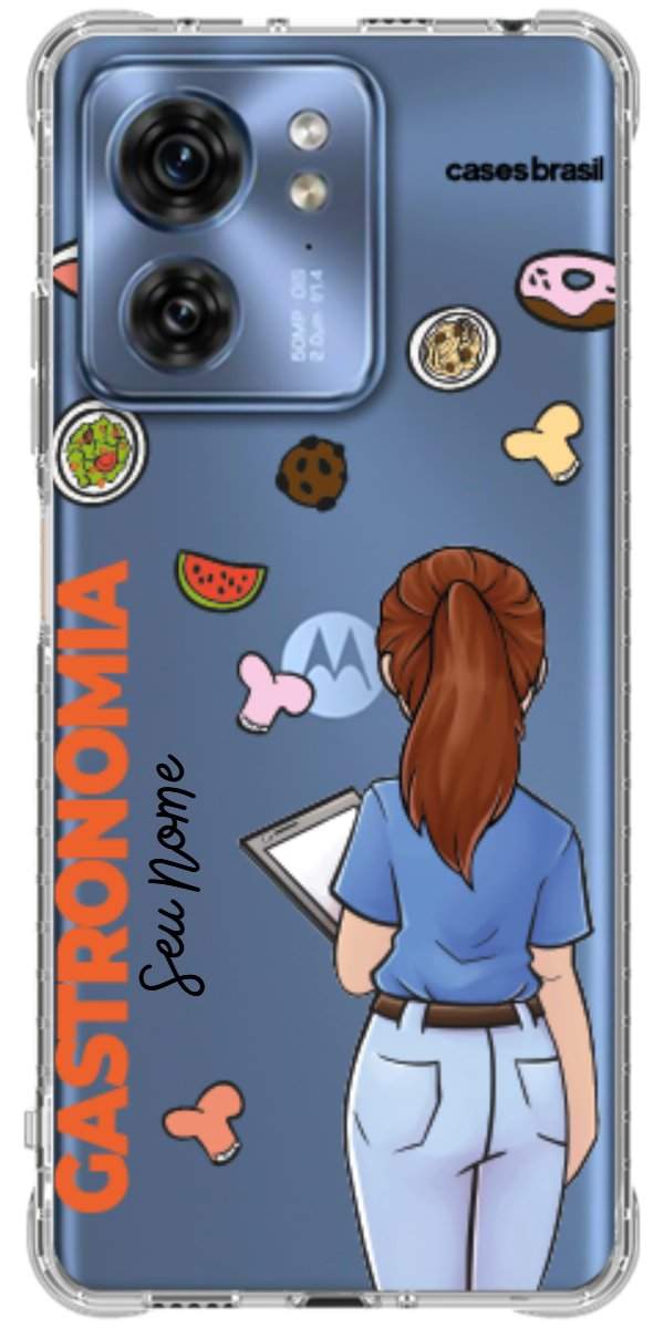 Capinha para celular Gastronomia - Profissão Com Nome