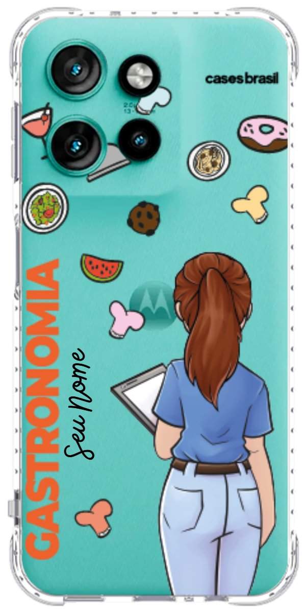 Capinha para celular Gastronomia - Profissão Com Nome