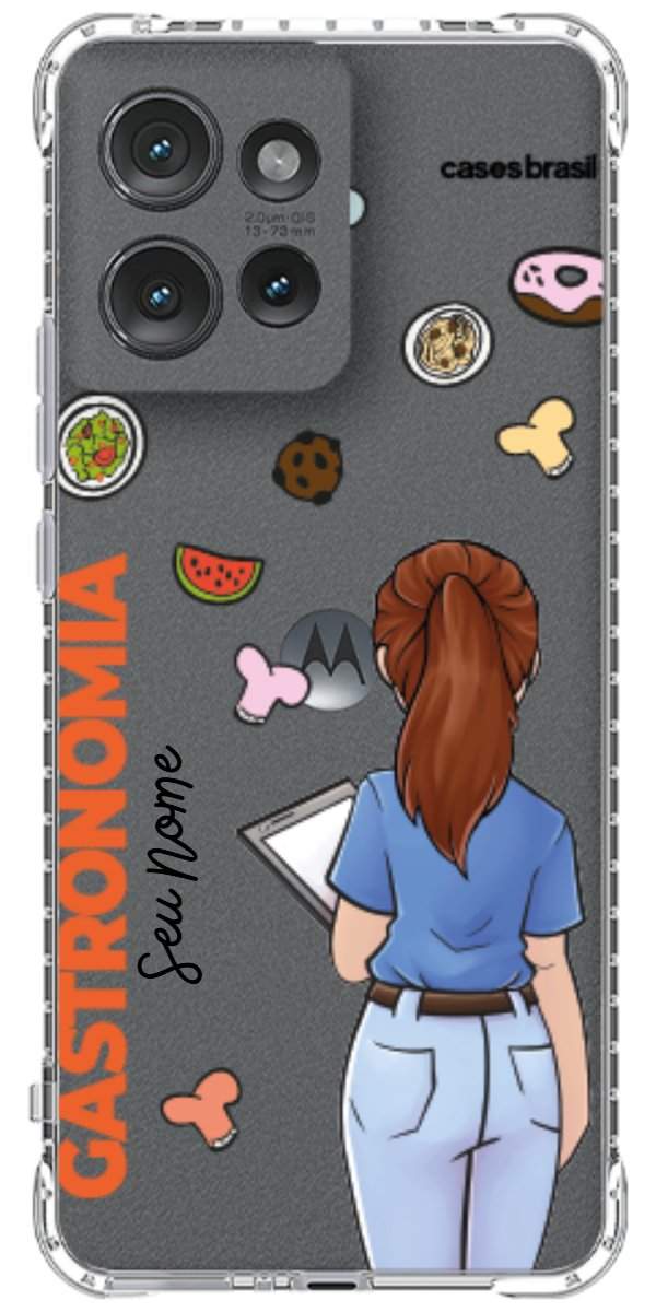 Capinha para celular Gastronomia - Profissão Com Nome