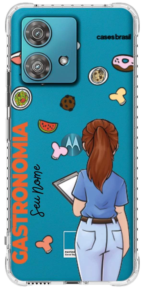 Capinha para celular Gastronomia - Profissão Com Nome