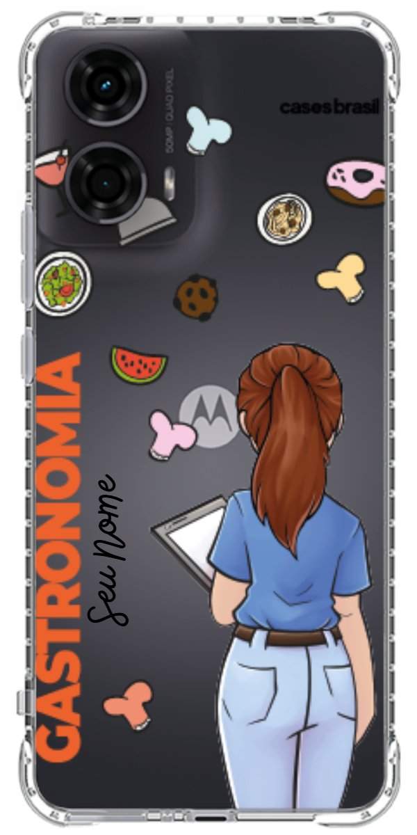 Capinha para celular Gastronomia - Profissão Com Nome