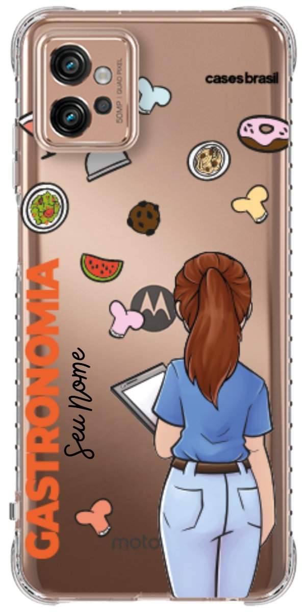 Capinha para celular Gastronomia - Profissão Com Nome
