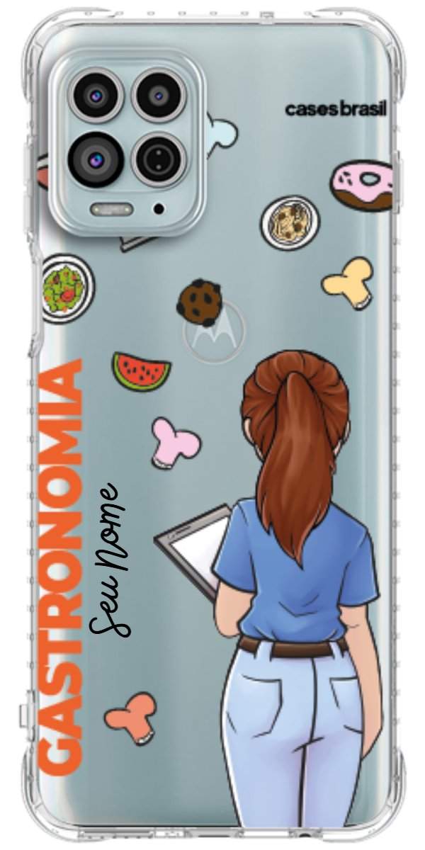 Capinha para celular Gastronomia - Profissão Com Nome