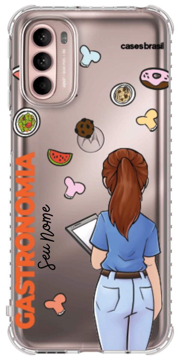 Capinha para celular Gastronomia - Profissão Com Nome