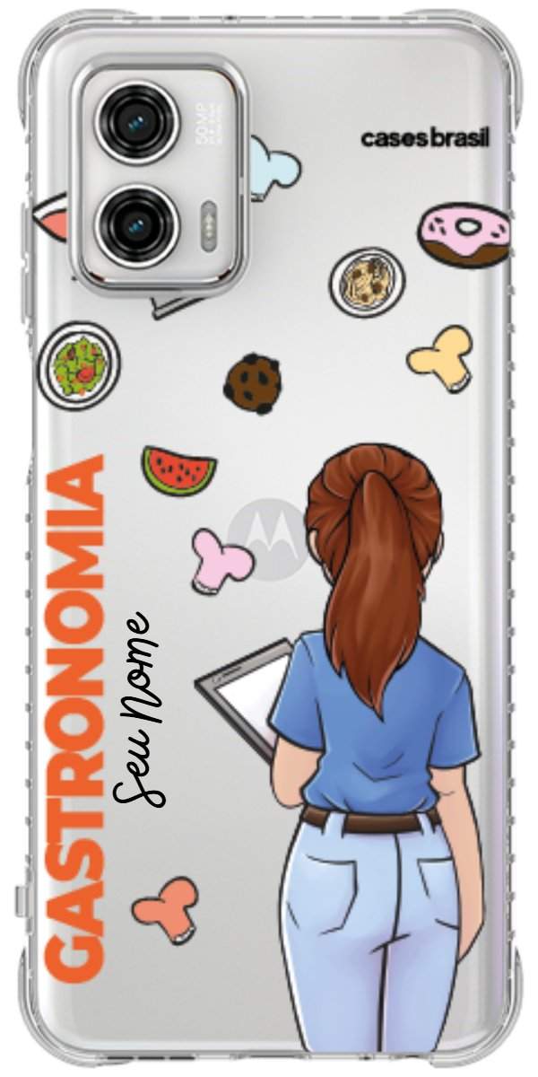 Capinha para celular Gastronomia - Profissão Com Nome
