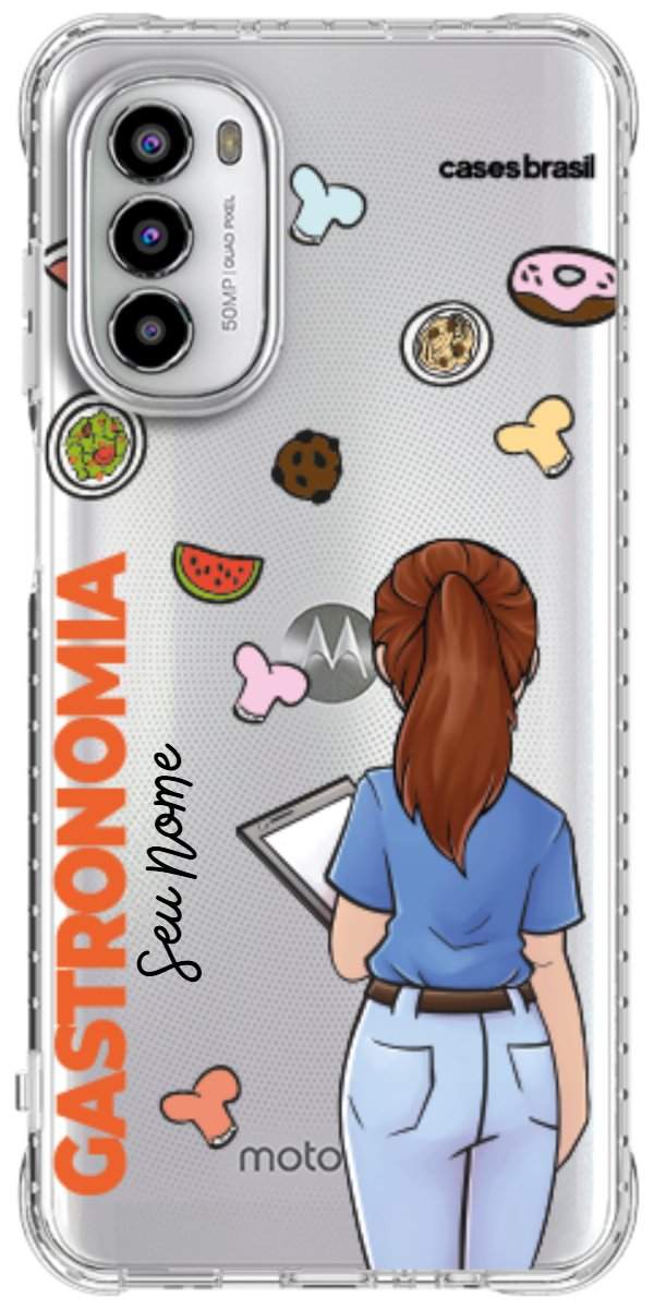 Capinha para celular Gastronomia - Profissão Com Nome