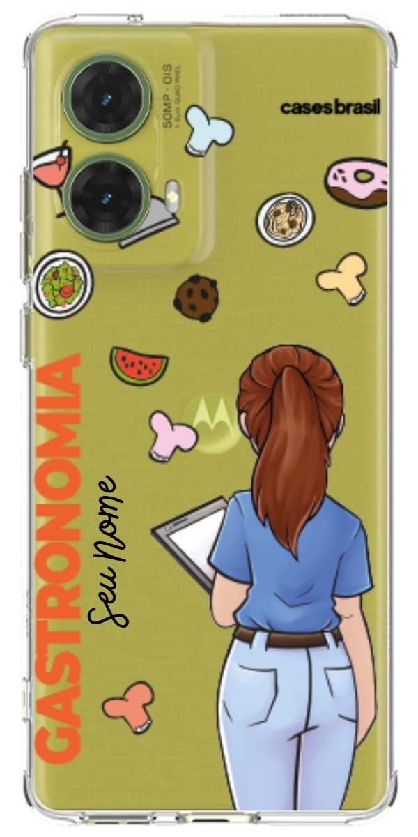 Capinha para celular Gastronomia - Profissão Com Nome
