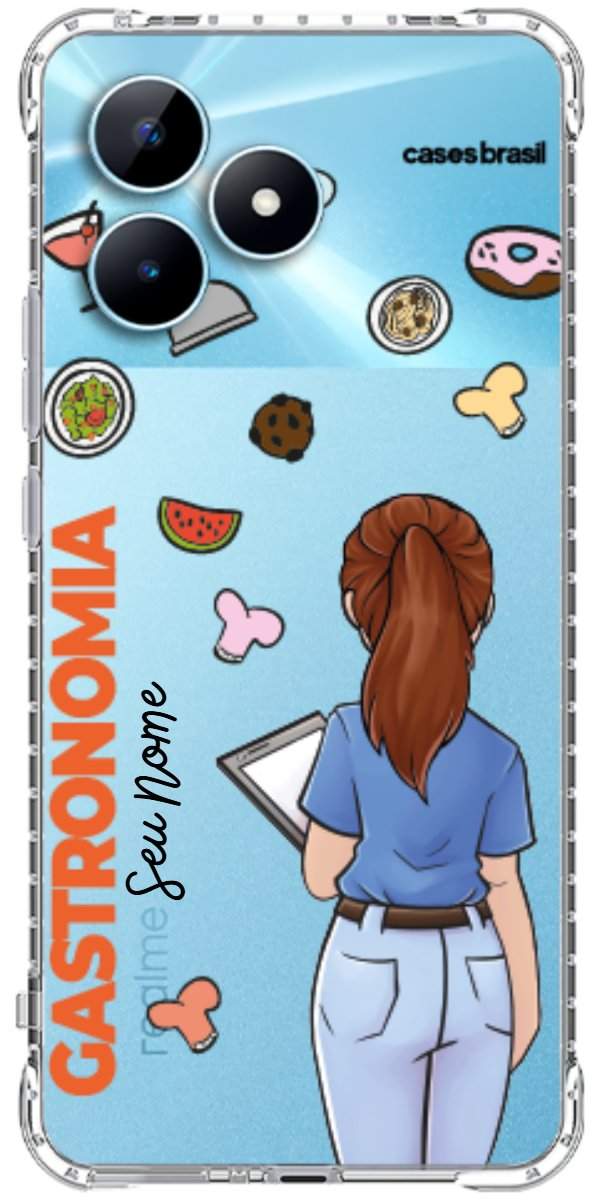 Capinha para celular Gastronomia - Profissão Com Nome