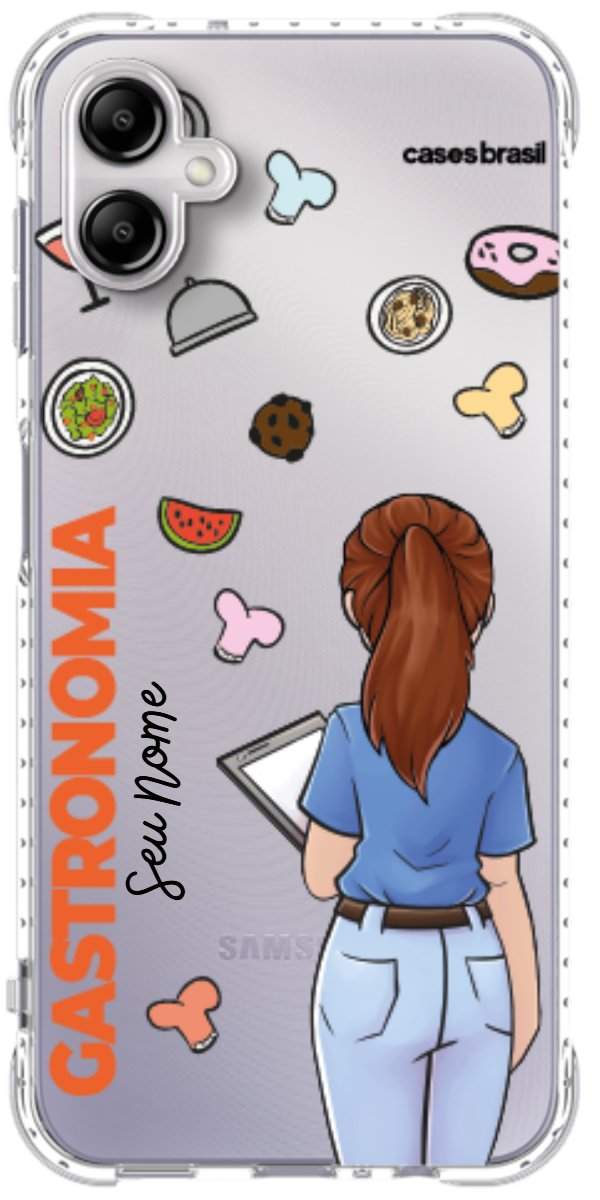 Capinha para celular Gastronomia - Profissão Com Nome