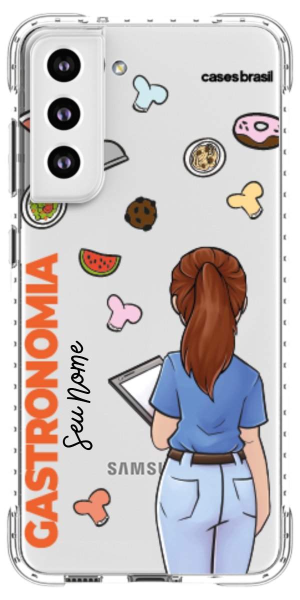 Capinha para celular Gastronomia - Profissão Com Nome