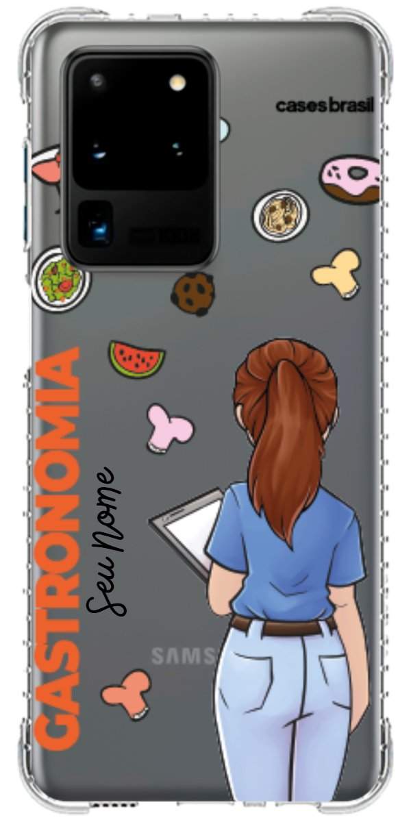 Capinha para celular Gastronomia - Profissão Com Nome