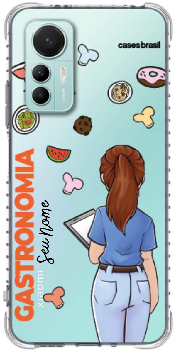Capinha para celular Gastronomia - Profissão Com Nome
