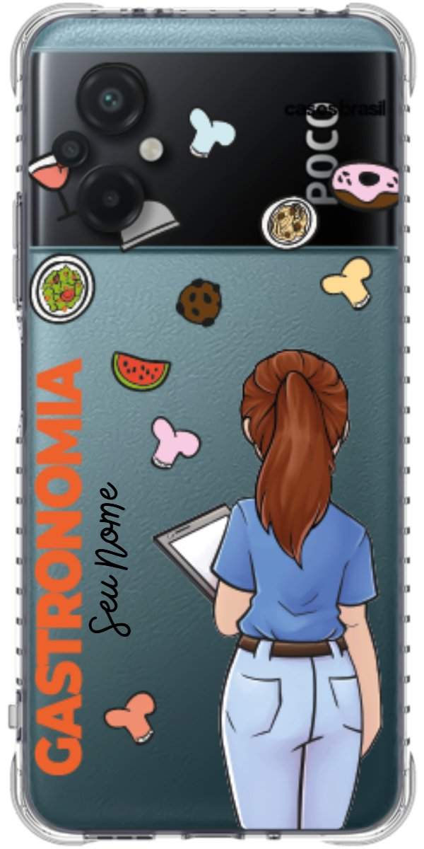 Capinha para celular Gastronomia - Profissão Com Nome