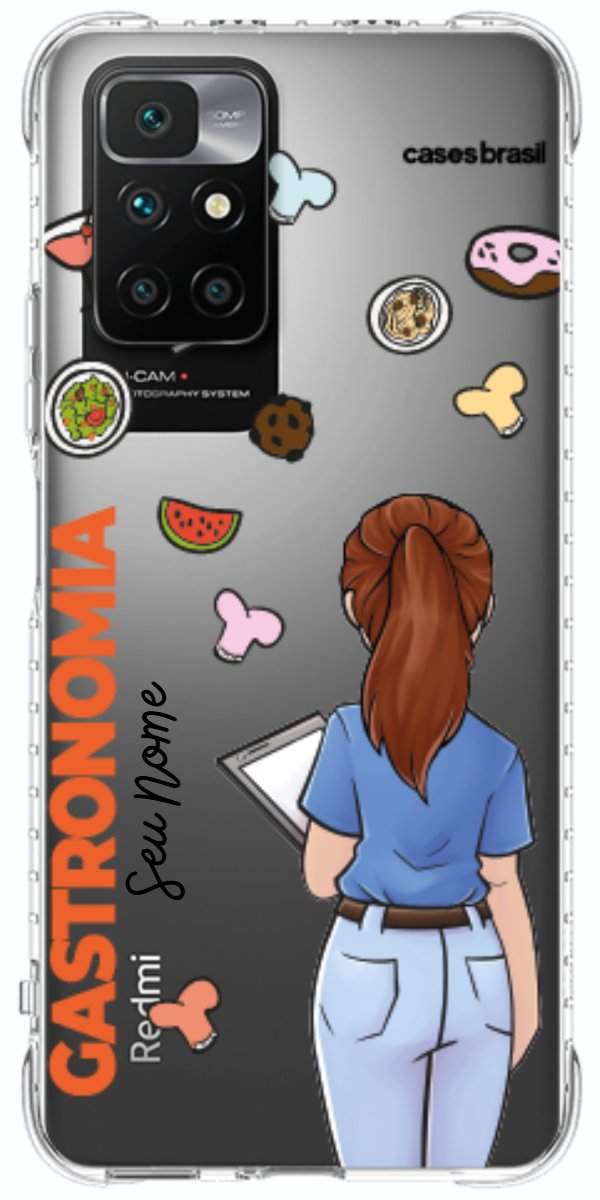 Capinha para celular Gastronomia - Profissão Com Nome
