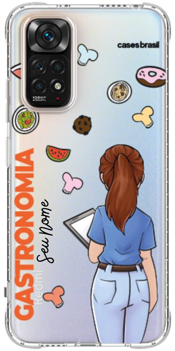 Capinha para celular Gastronomia - Profissão Com Nome
