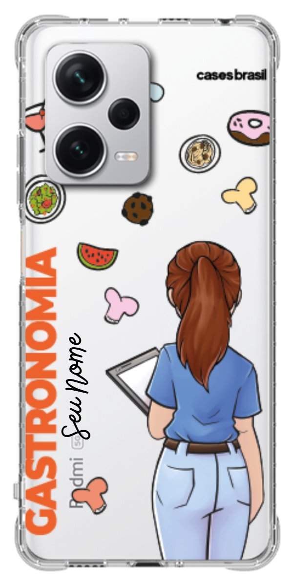 Capinha para celular Gastronomia - Profissão Com Nome