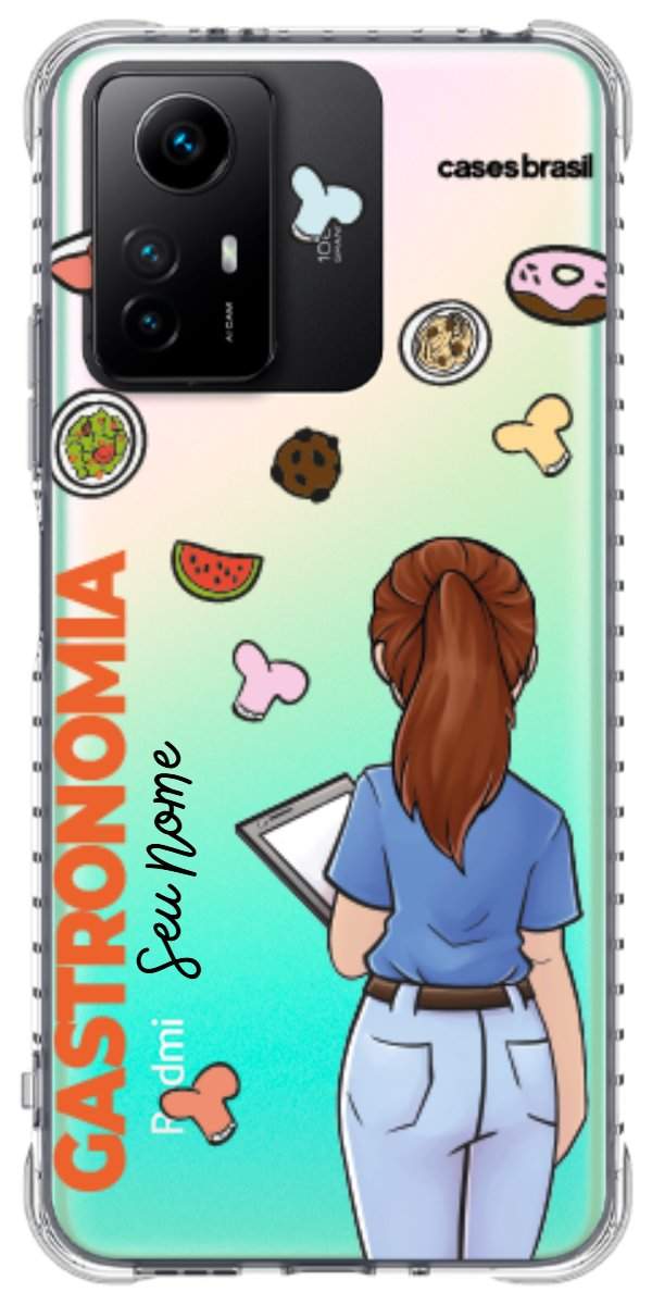 Capinha para celular Gastronomia - Profissão Com Nome