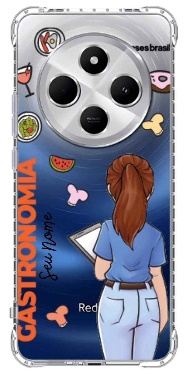 Capinha para celular Gastronomia - Profissão Com Nome