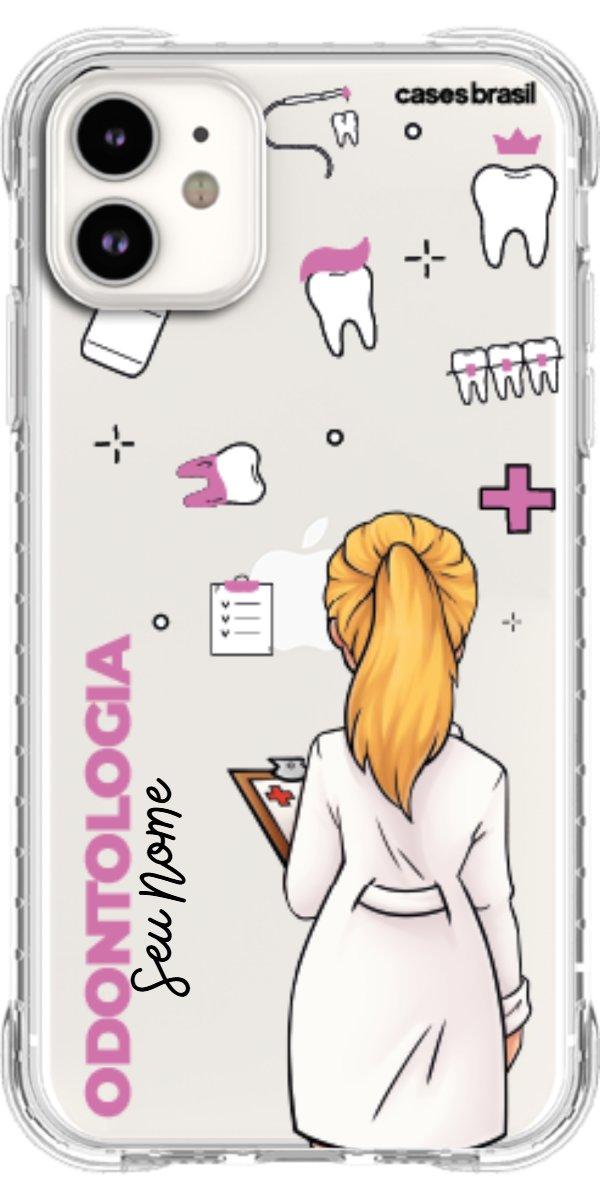 Capinha para Celular Odontologia - Boneca Profissão