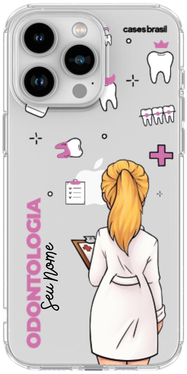 Capinha para Celular Odontologia - Boneca Profissão