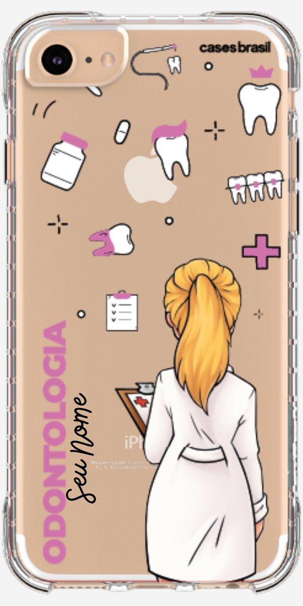 Capinha para Celular Odontologia - Boneca Profissão