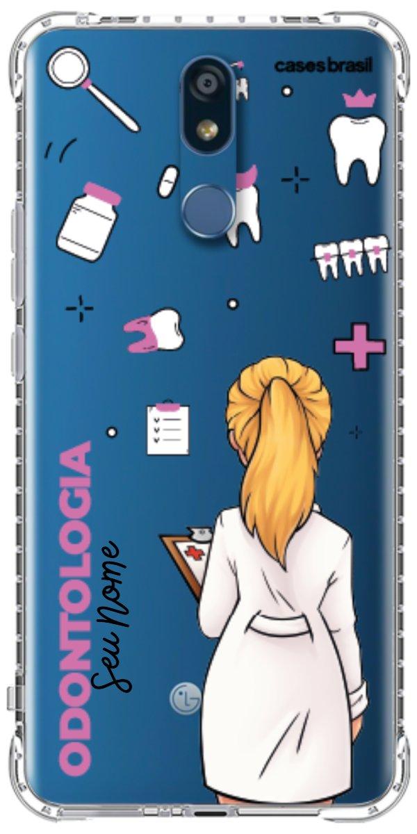 Capinha para Celular Odontologia - Profissão Com Nome