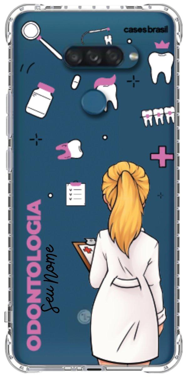 Capinha para Celular Odontologia - Profissão Com Nome