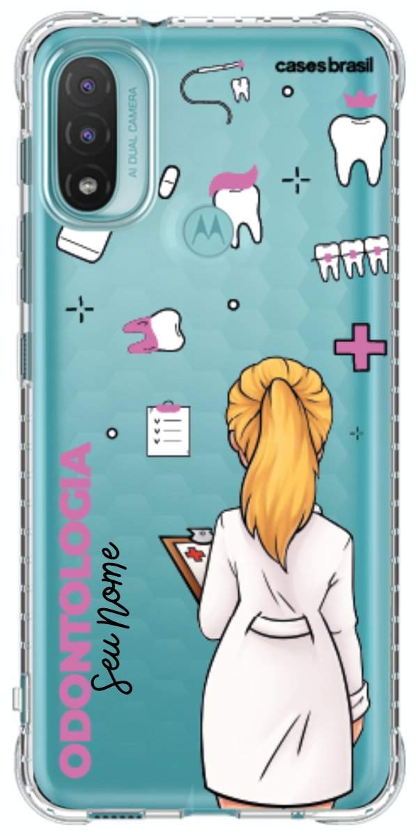 Capinha para Celular Odontologia - Boneca Profissão