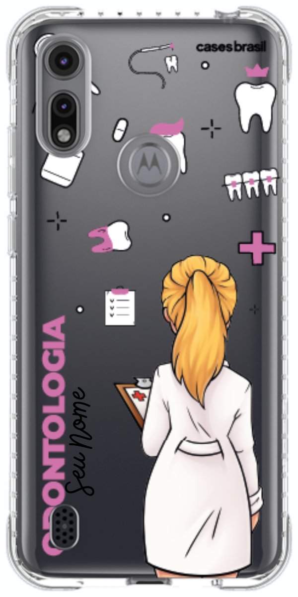 Capinha para Celular Odontologia - Boneca Profissão