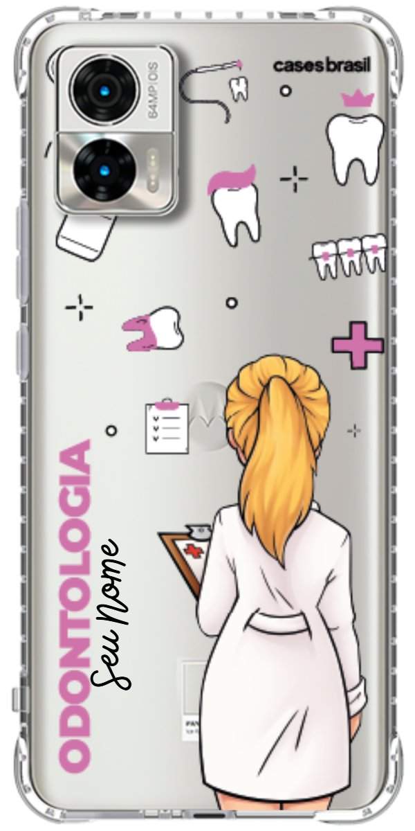 Capinha para Celular Odontologia - Boneca Profissão