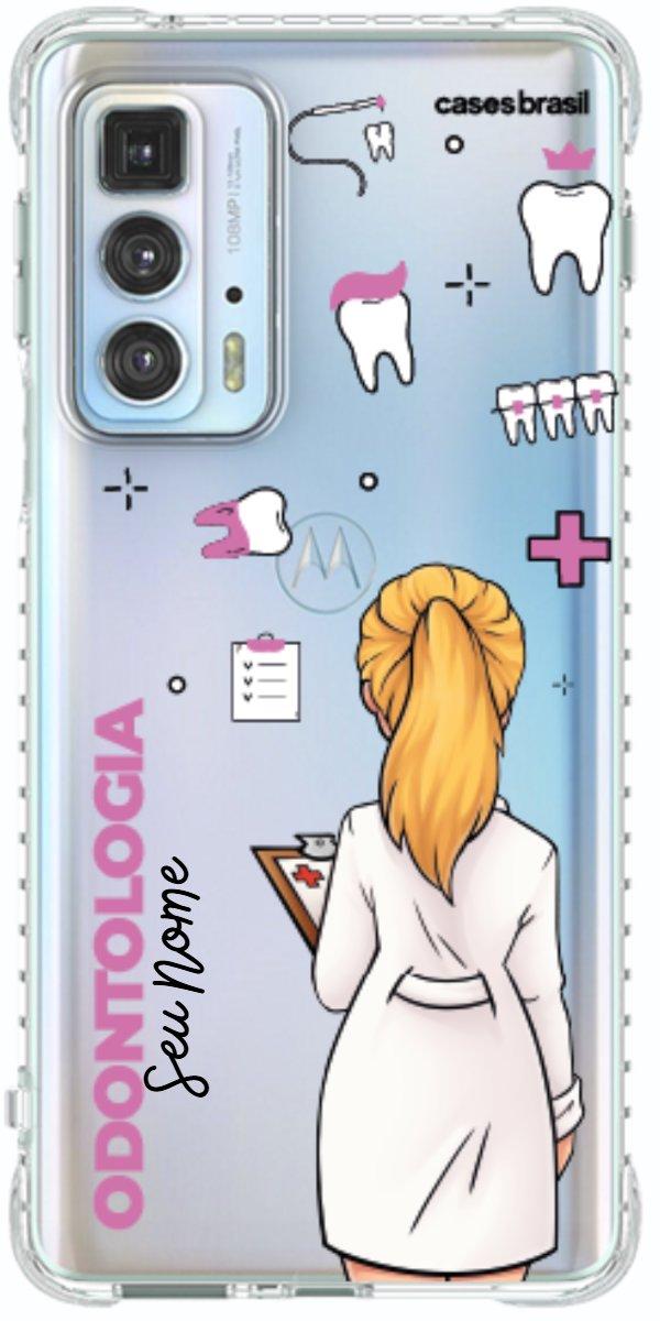 Capinha para Celular Odontologia - Profissão Com Nome