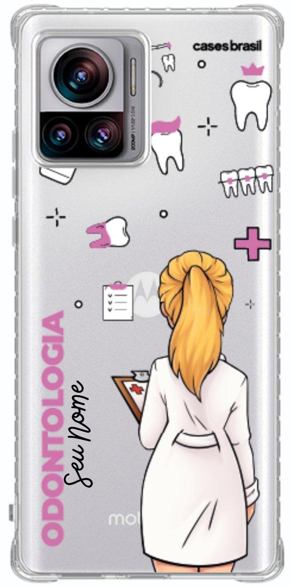 Capinha para Celular Odontologia - Profissão Com Nome