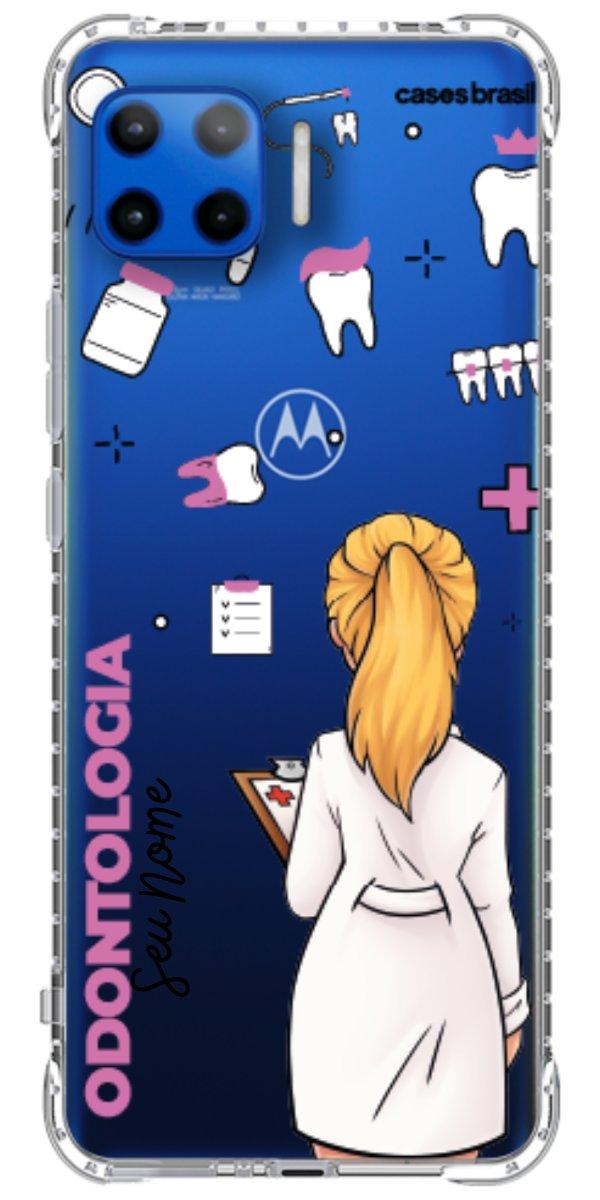 Capinha para Celular Odontologia - Profissão Com Nome