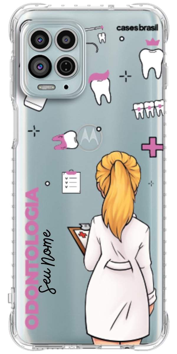 Capinha para Celular Odontologia - Boneca Profissão