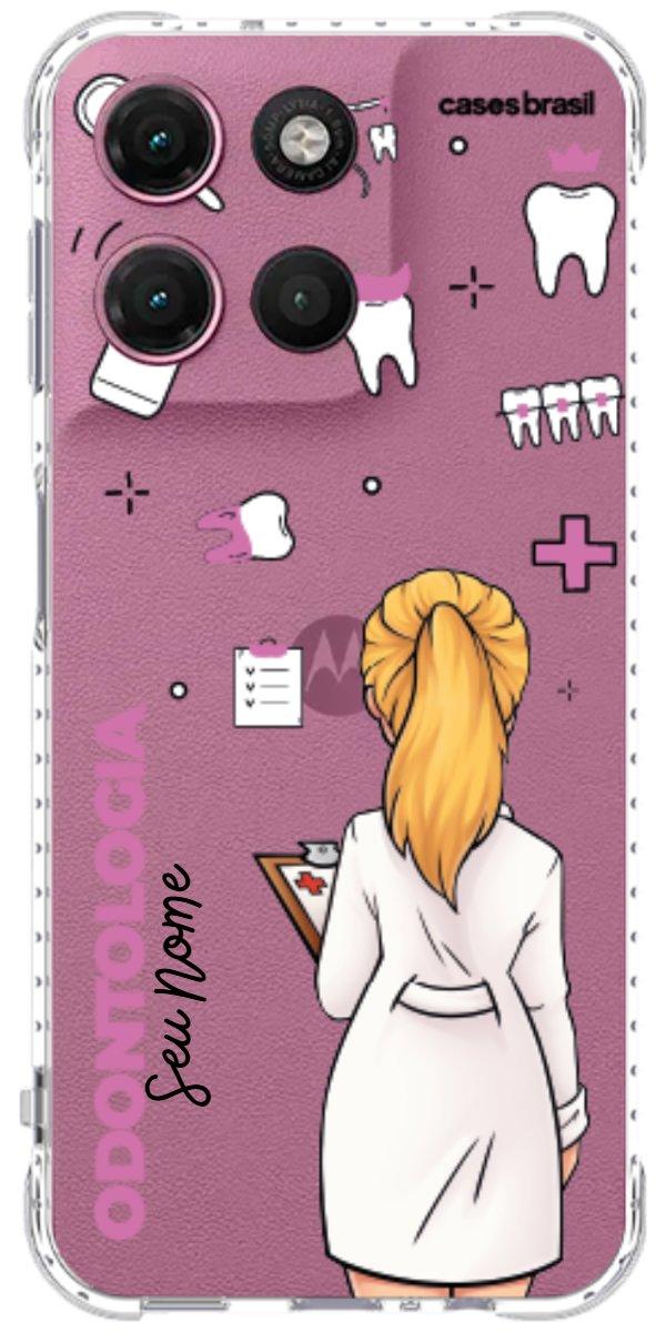 Capinha para Celular Odontologia - Boneca Profissão