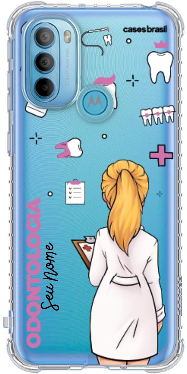 Capinha para Celular Odontologia - Boneca Profissão